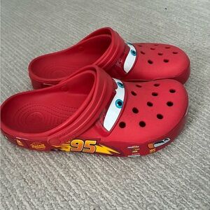 CROCS Red Lightning McQueen Kids Loafers